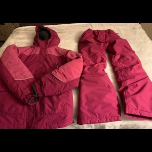 Lands End squall jacket and snow pants